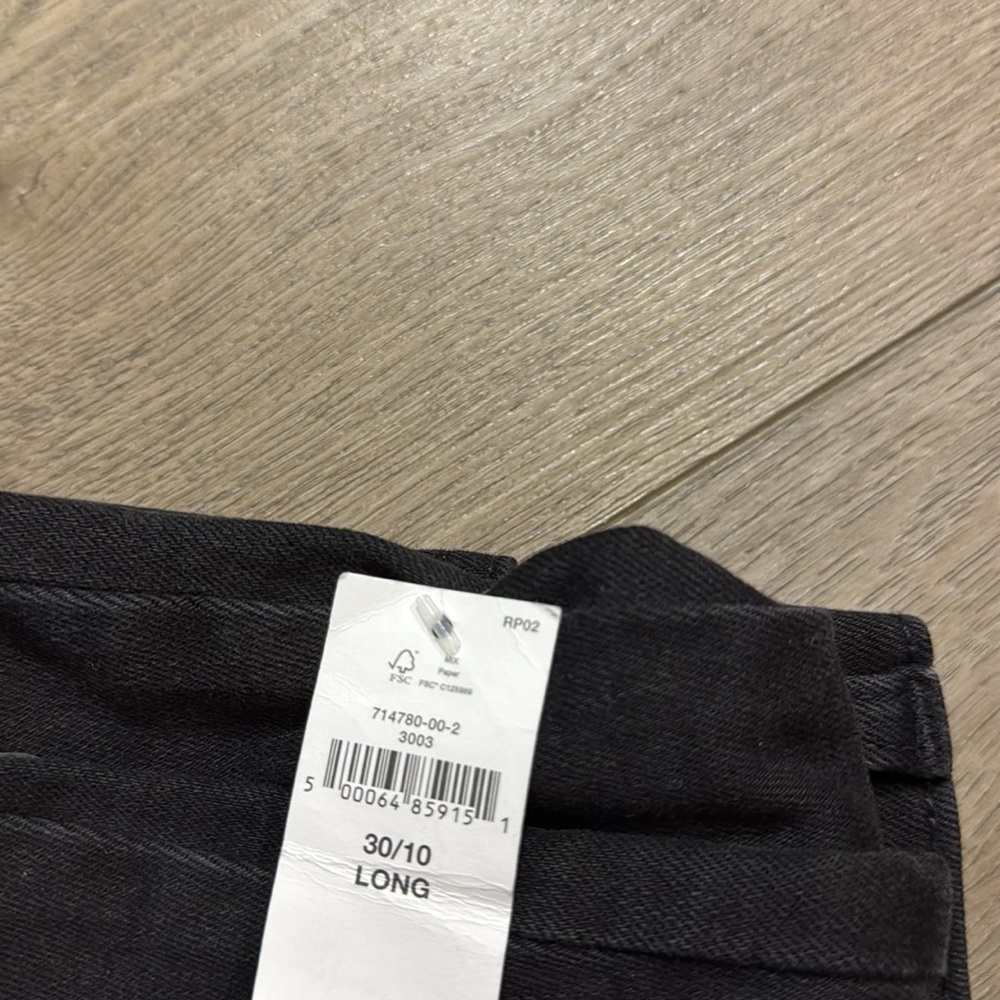 NWT! GAP Black Mid Rise Jegging with Washwell - Size 10 Long /30 LONG 🩷 - Picture 6 of 8